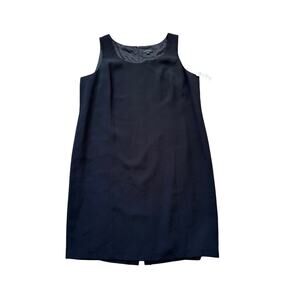 TAHARI Black dress size 18 W, sheath; sleeveless